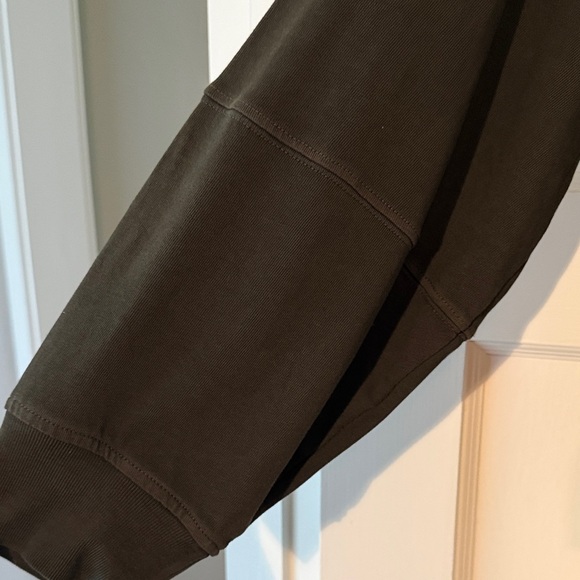 Madewell Raglan Long Sleeve - Midnight Olive - S - Picture 4 of 6